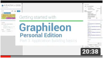 Graphileon PE Getting started - A tour of he user interface